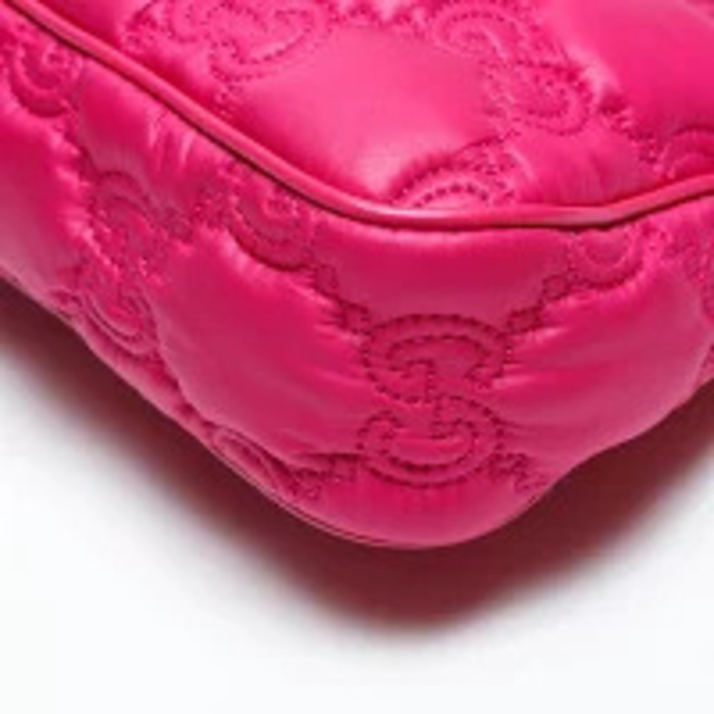 Gucci GG Matelasse Chain Shoulder Bag Pink - Picture 7 of 13